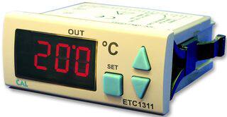 温控器CAL CONTROLS ETC1311-FE-2307 J-TYPE 1 继电器,230VAC