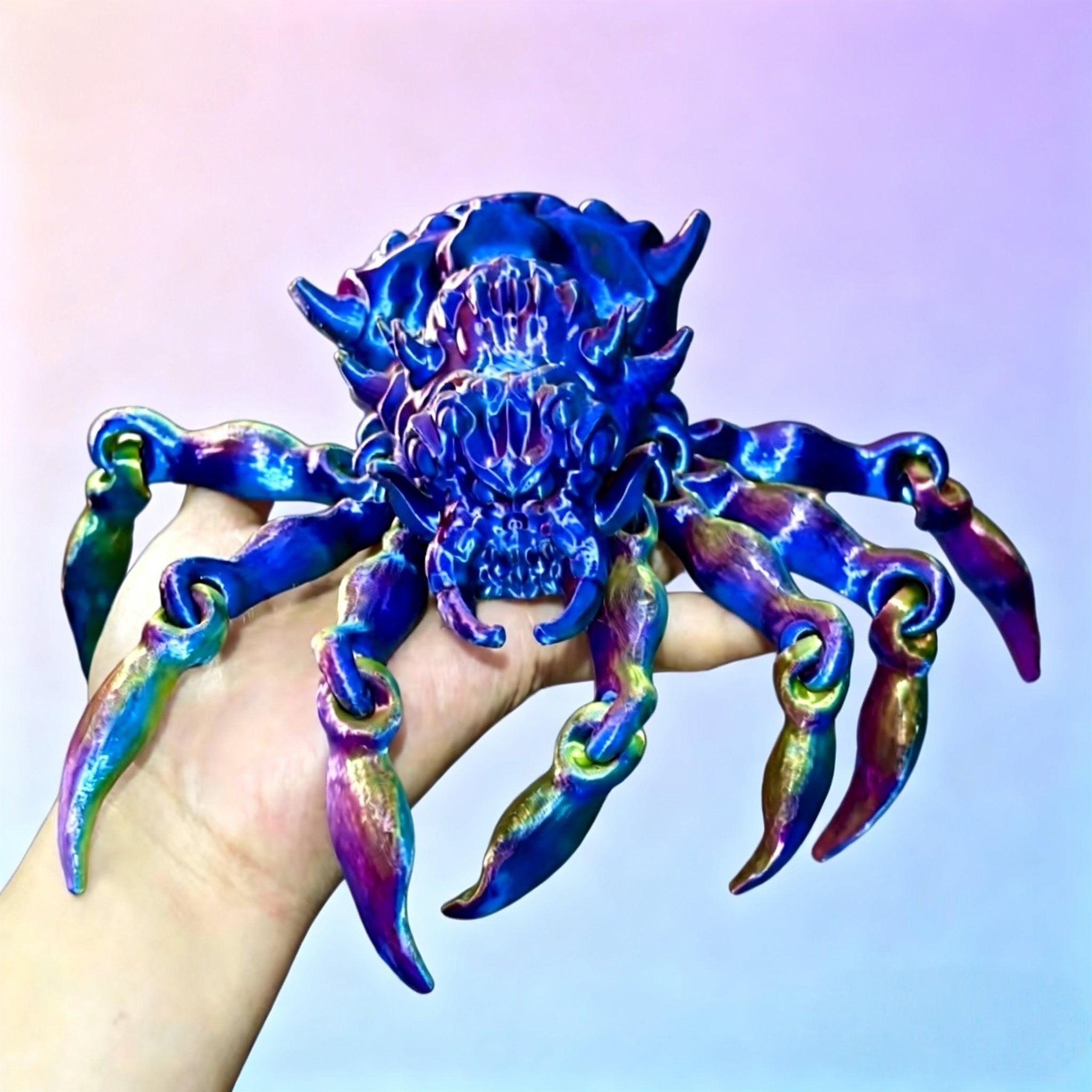 3d打印蜘蛛玛雅海怪玩具噩梦鬼仿真/动物玩偶