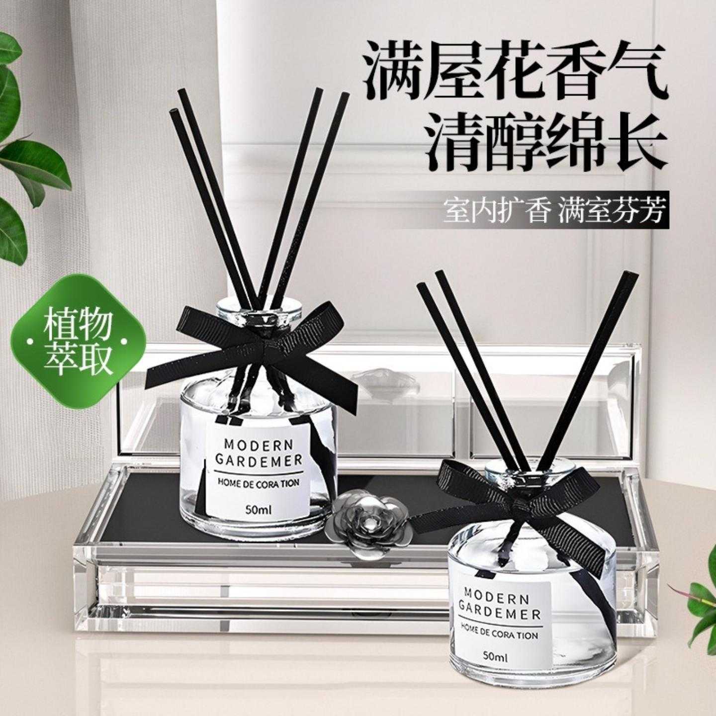 无火车载香薰创意蝴蝶结汽车香水