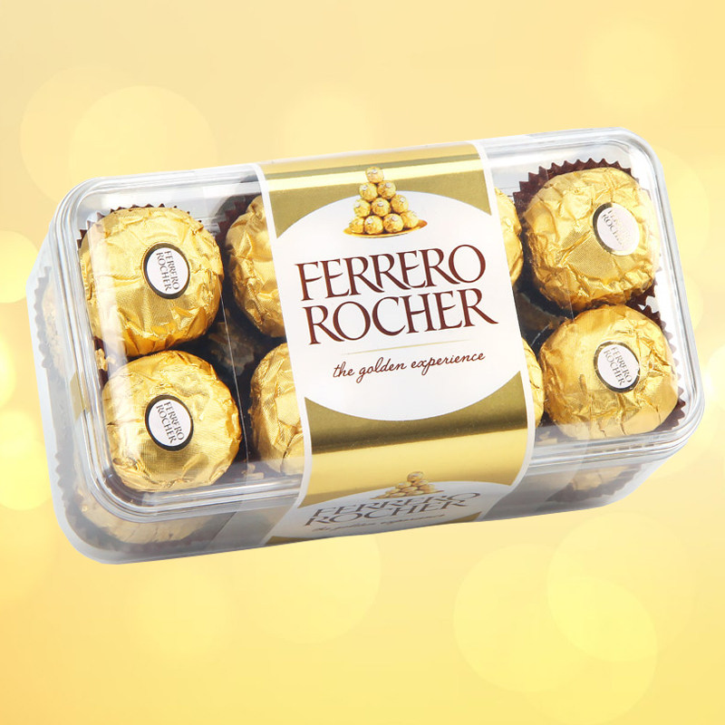 费列罗巧克力T16粒夹心喜糖进口婚礼婚庆散装伴手礼圣诞零食礼盒