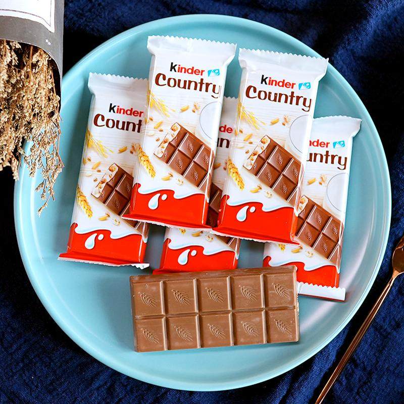 进口健达Kinder谷物脆心牛奶巧克力建达夹心儿童零食新年糖果礼物