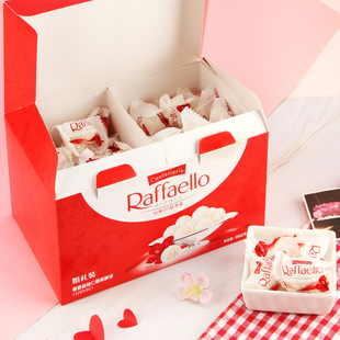 费列罗椰蓉巧克力96粒婚礼装拉斐尔雪莎酥球喜糖散装白巧克力零食