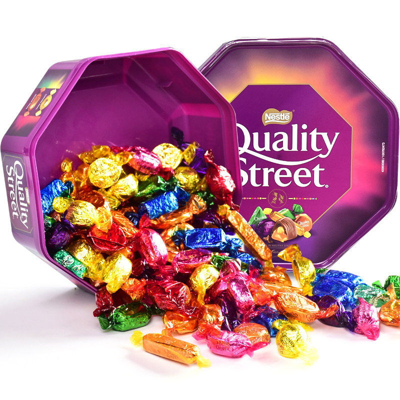 雀巢花街巧克力Nestle喜糖零食礼盒装什锦夹心新年年货糖果送礼物