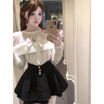 秋冬甜美日系清楚系穿搭