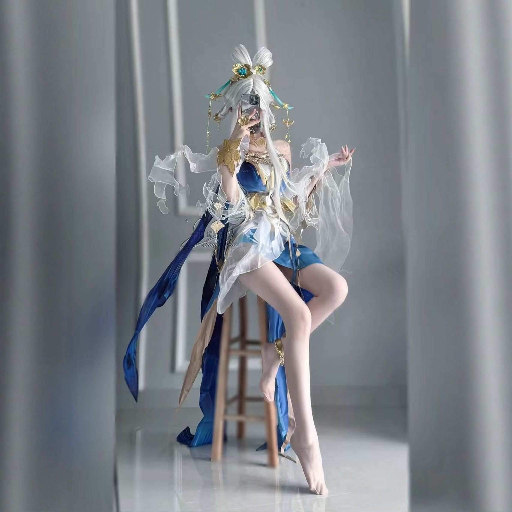 嫦娥落星盏王者荣耀cos服全套女