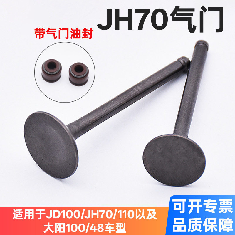 嘉陵 JH70 捷达100 110 大阳 DY90 助力摩托车进排气门 气门油封
