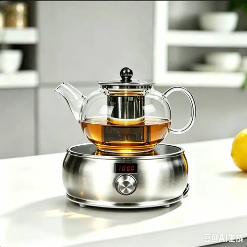 耐高温玻璃茶壶雅风不锈钢