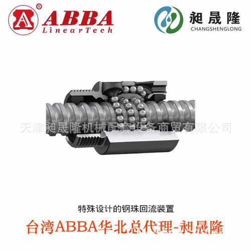 ABBA天津  FSI1404-4螺母 双切  圆螺母 高精度丝杠