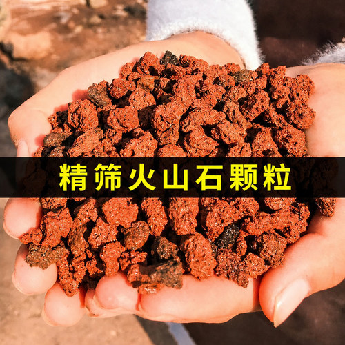 天然火山石颗粒铺面鱼缸水族造景