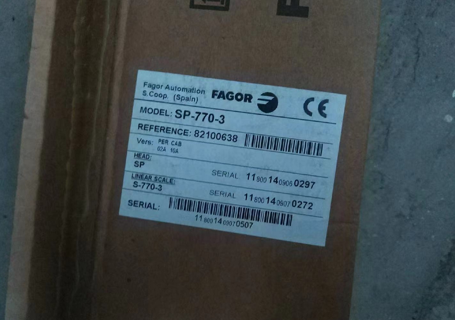 fagor西班牙发格绝对式数控光栅尺sp-770-3现货全新正品 8210询价