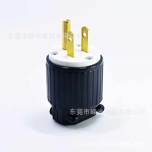 LK7515P 15A 125V UL电源插5-15P减速器半导体干燥剂灯光插头