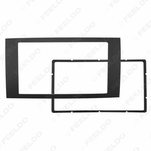 适用老款福特福克斯全顺车载影音改装面框面板2DIN汽车音响改装框