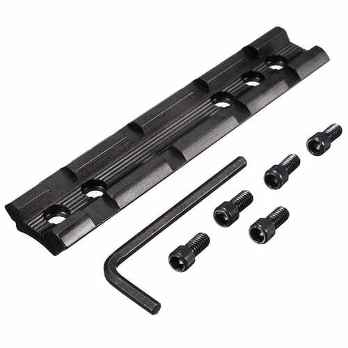 10cm金属导轨配件改装20MM导轨100mm mount rail base