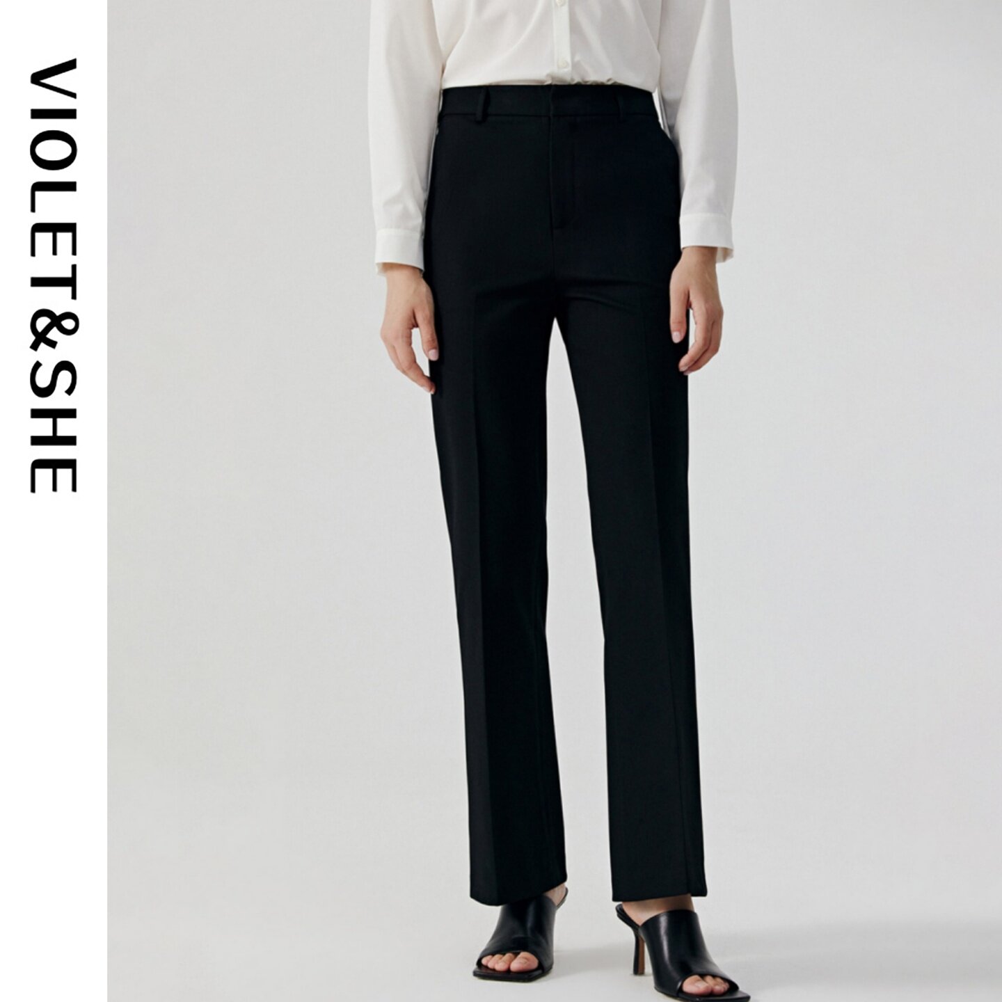 2026夏季新款垂感通勤职业休闲裤