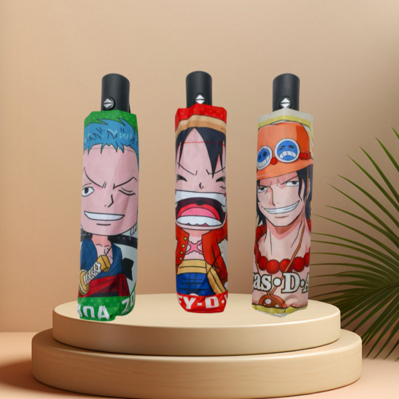 三折伞新款海贼王雨伞索隆伞
