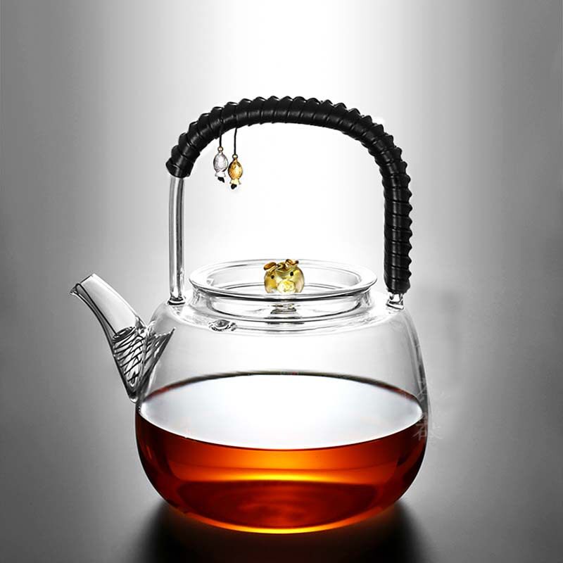 玻璃新款日式玻璃壶烧水壶茶壶