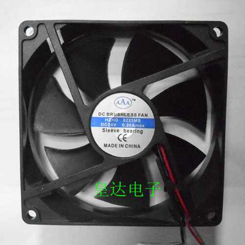 直供 9225双滚珠散热风扇92*92*25mm24V带轴承轴流风扇