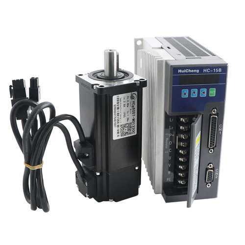 HC*60ST-M01330C交流伺服电机0.4Kw,1.3Nm轴径14和HC-15B驱动器