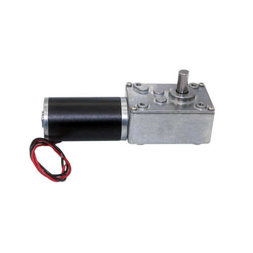 5840-31ZY永磁直流涡轮蜗杆减速电机马达自锁12V/24V大扭矩直角调