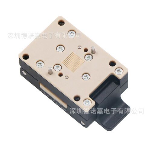 BGA121-0.5间距尺寸6*6mm合金翻盖探针测试座非标准品需设计 老化