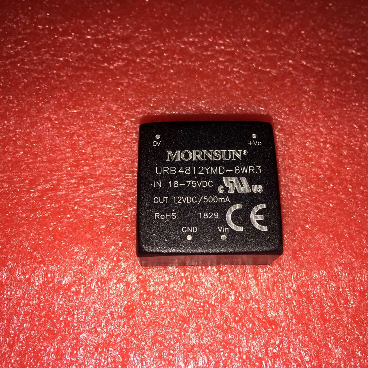 URB4812YMD-6WR3金盛阳直流电源模块18-75V至12V500mA 6W