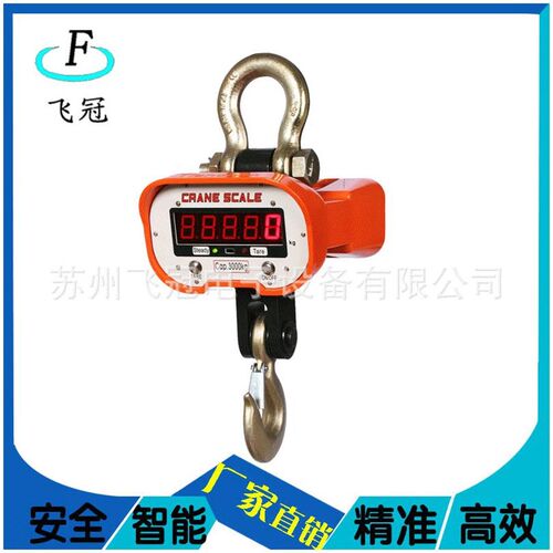 厂家供应行车电子吊秤 1t2t3吊秤 直视电子吊钩秤5t 10吨吊秤