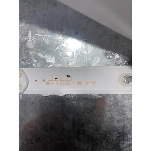 数拓科技AI43W灯条ZN-43C10D-4灯条90723 V1.1-0S背光灯10灯4条88