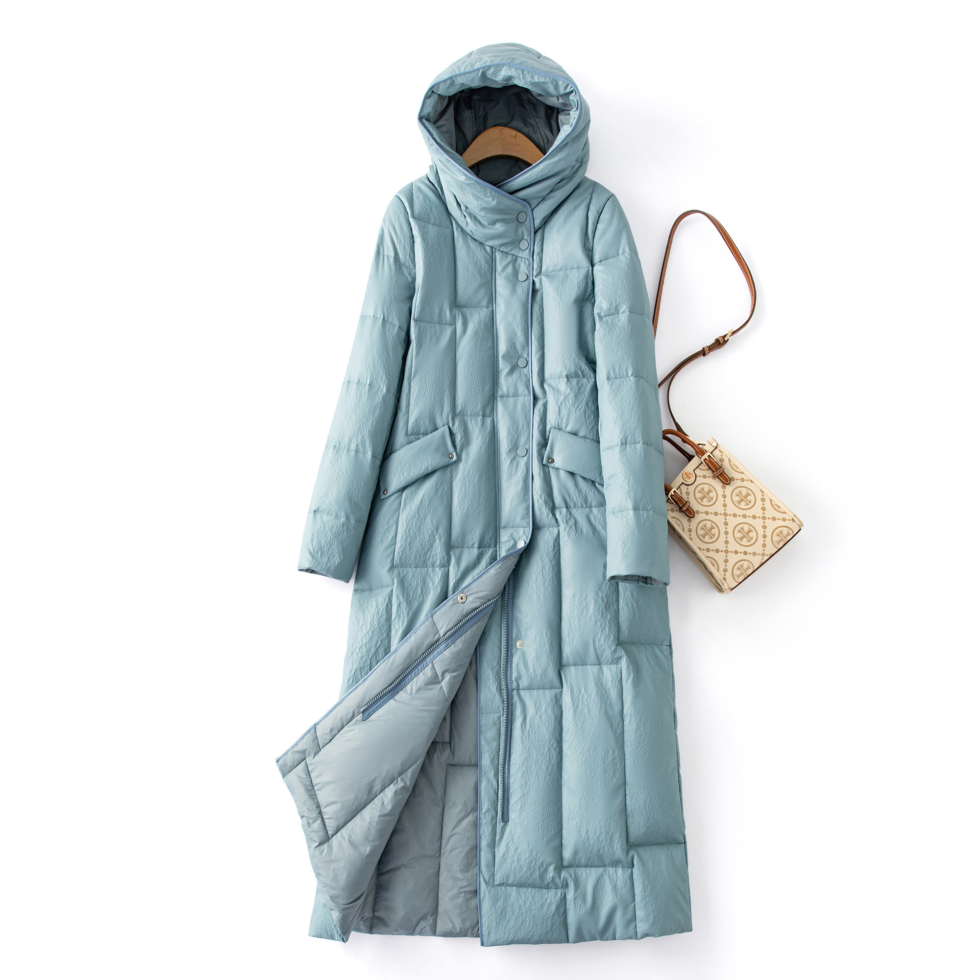 2025新款冬季海宁真皮羽绒服女中长款绵羊皮大码宽松加厚皮衣外套,女装/女士精品,皮衣,淘宝优惠券,粉丝福利购,淘宝优惠卷