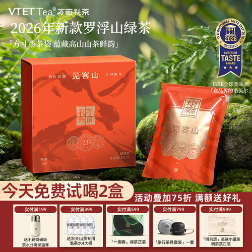 一级品质独立包装绿茶叶