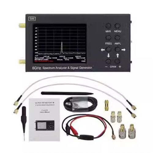 6G手持频谱分析Wi-Fi CDMA实验室35-6200Mhz信号测试仪 SA6高配