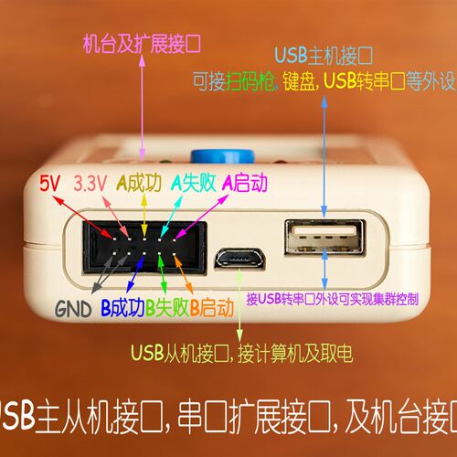 航顺 HK32 HK32F103r 32S003 F030M  扫码1拖2 脱机烧录编程下载