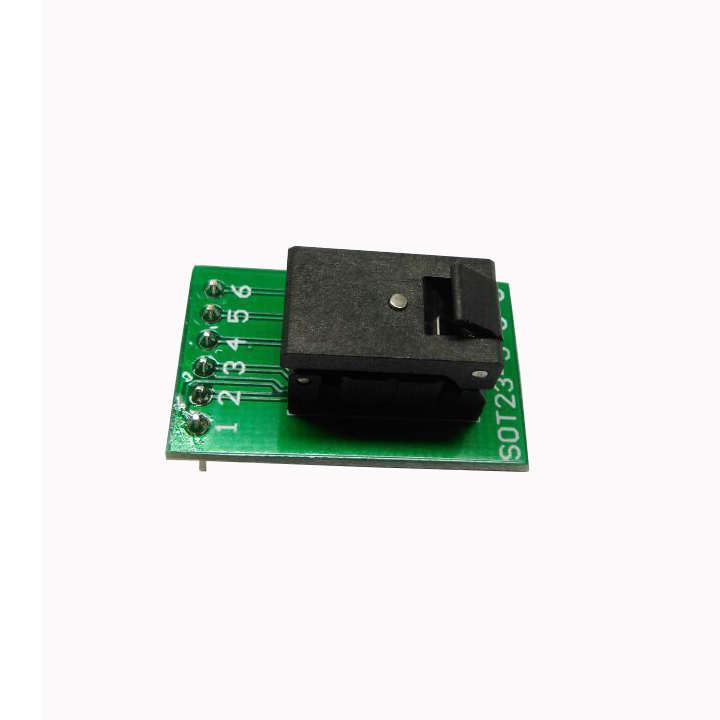 SOT23-6-0.95翻盖探针测试座SOT23-6-0.95-CP01PNL烧录座厂家图片
