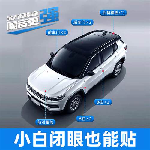 长安 逸达 专用汽车门全车隔音密封条防尘防风降噪神器改装加厚