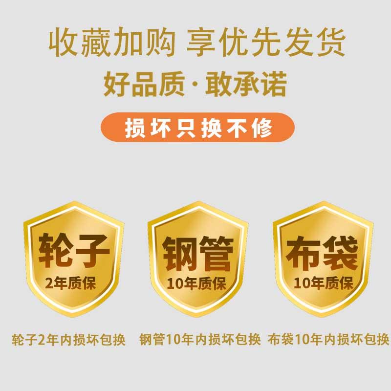 酒店专用布草车加厚加固可折叠X型设计 洗衣房用干湿分离布草车