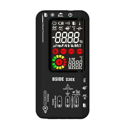 BSIDE艾默S30X大屏充电智能万用表电工维修高压二极管测量万能表