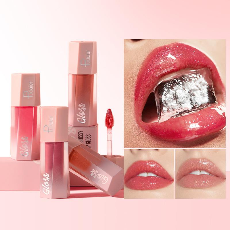 Pudaier8色液体口红不沾杯唇彩不掉色唇蜜欧美唇釉跨境美妆图片