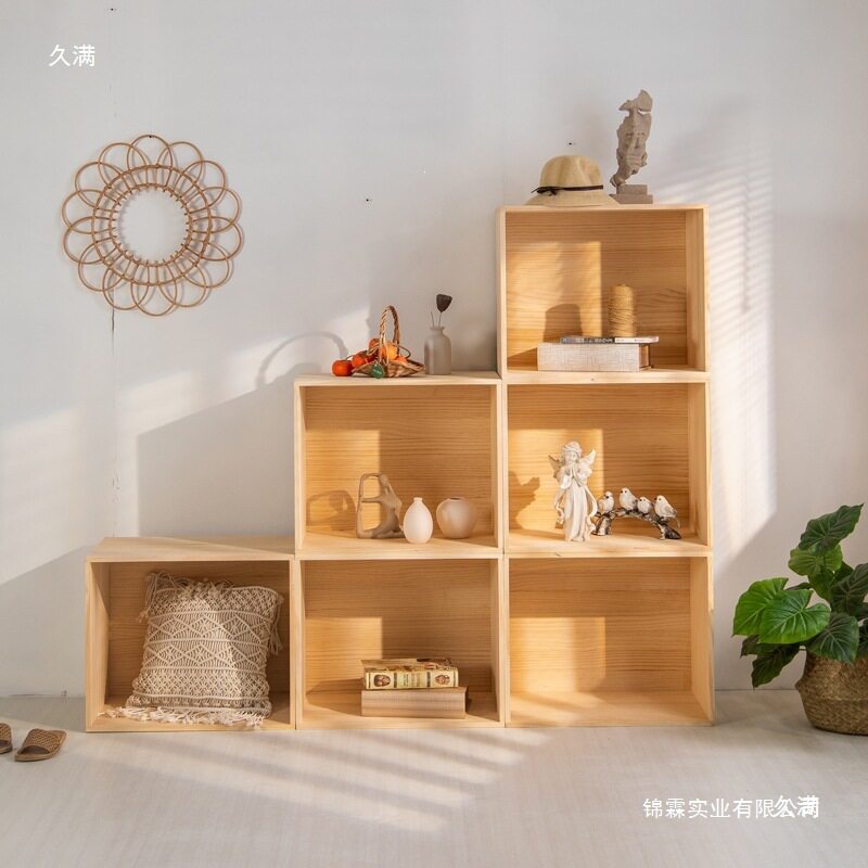 榻榻米木箱子拼床实木箱子储物箱可坐长方形收纳箱加宽拼接柜其他