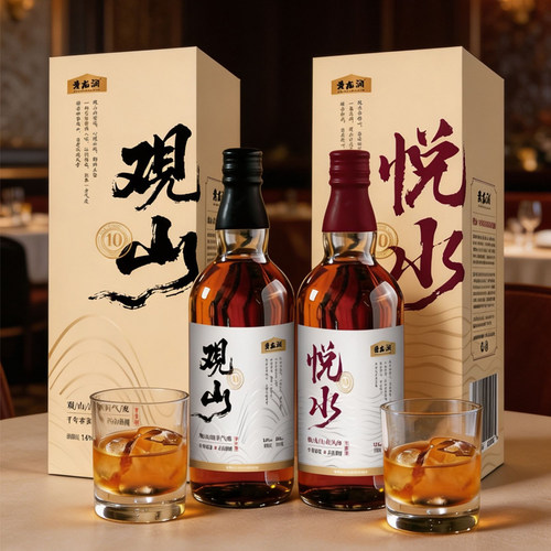 无焦糖色十年半干型糯米客家黄酒
