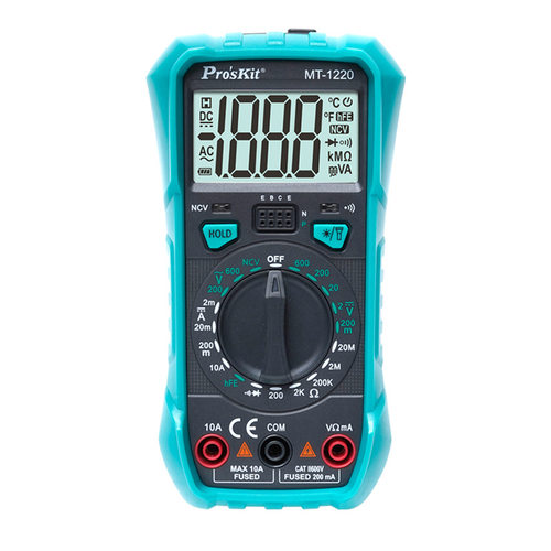 宝工（ Pro'sKit） MT-1220-C 数字万用表电工万能表 3 1/2