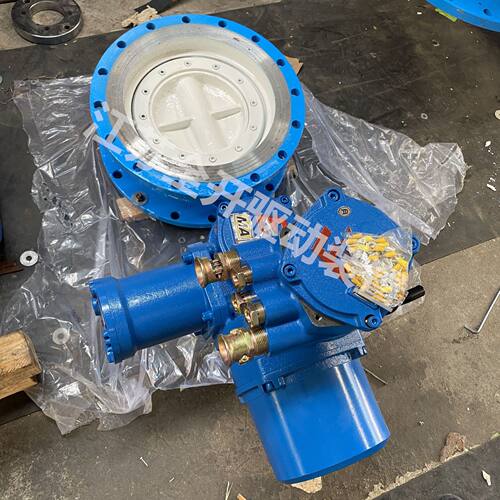 MKWSD943F-10/16C DN300矿用隔爆型瓦斯管道用电动蝶阀 厂家批发