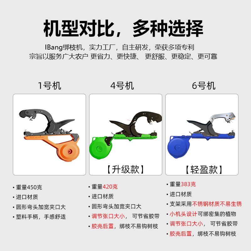 葡萄绑枝机新款绑黄瓜神器西红柿番茄绑带PVC通用胶带绑藤扎枝机