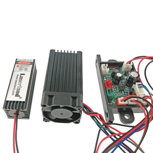 532nm 50mW 和650nm 150mW 红绿双头激光模组激光器 舞台灯用