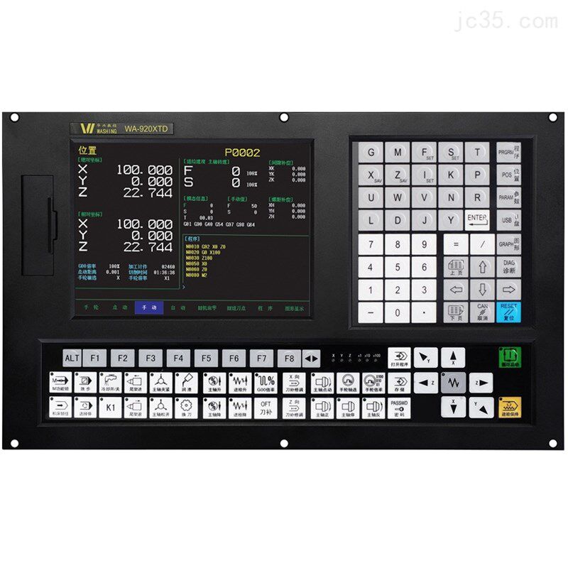 维修华兴数控系统面板32XTA 96XTD 901 902XT驱动报警白屏停机等