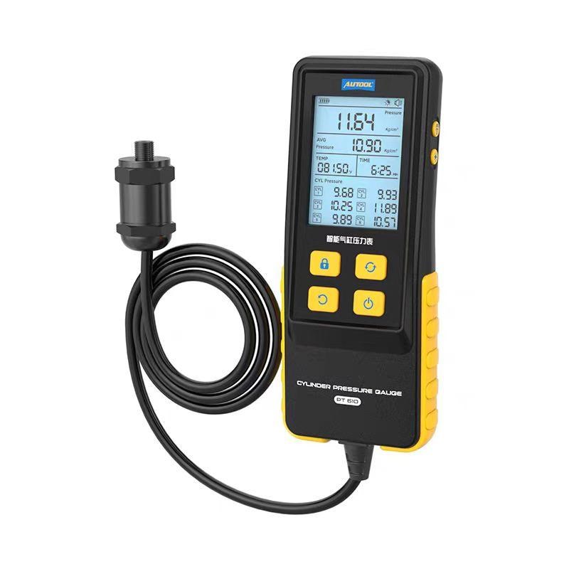 AUTOOL 610气缸压力表发动机缸压检测故障数显压力仪表汽修工具
