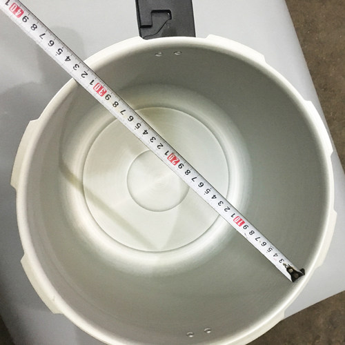 伊尔乐平底直筒高压锅32CM加高液化器用大压力锅防爆可放炖罐35个