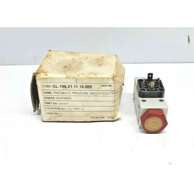 Norgren 0880641 B6116气动压力开关