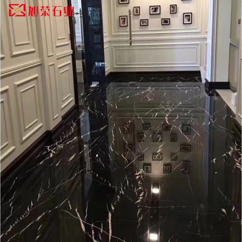 天然大理石酒店别墅精品石材室内外装修材料黑白根大理石可来样