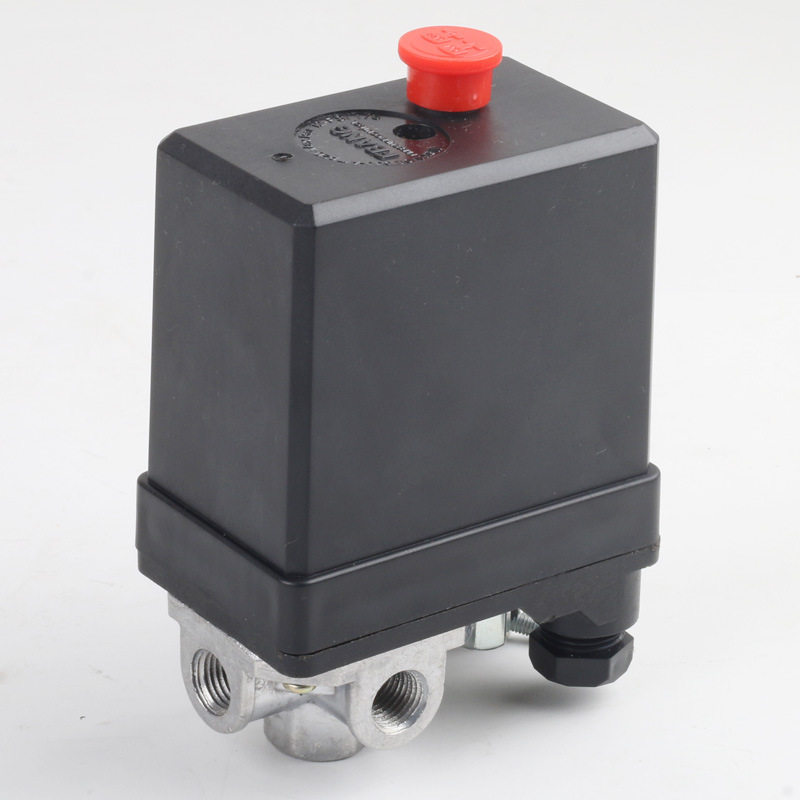 空压机配件开关 380V 三相开关立式四孔开关压力控制开关图片