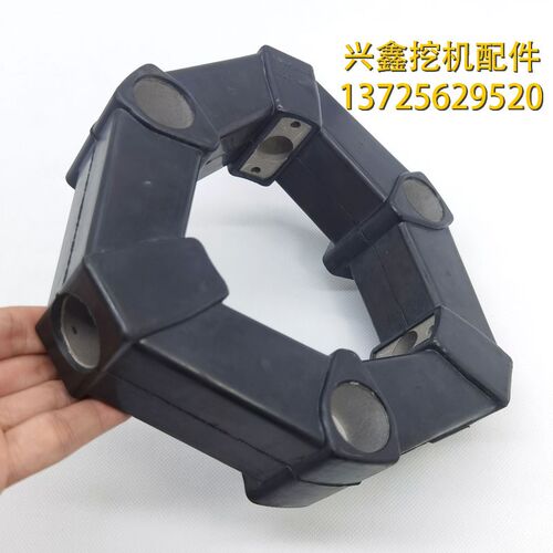 杰西博JS61 130 210 220 230 240 290 370发动机液压泵连接胶配件