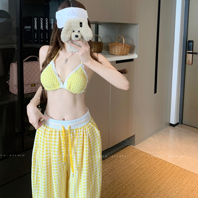 绝美海岛度假多巴胺少女比基尼